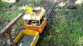 Small railbus around the garden 4