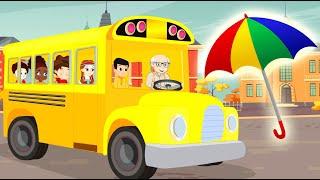 Rain Rain Go Away (All Continents version) | Deltvkids Nursery Rhymes & Kids Songs