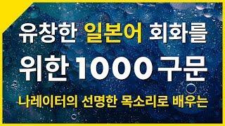 유창한 일본어 대화를 위한 1000구문