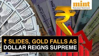 Trump Effect? Rupee Falls To Its Lowest In Months, Gold Prices Slide Continues