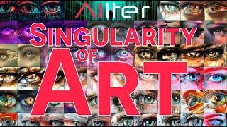 Singularity of Art - AIlter | Triphop AI Music Video | Midjourney x SunoAi V4