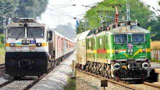 DIESELS and ELECTRICS on TUMKUR - BANGALORE Line | Indian Railways