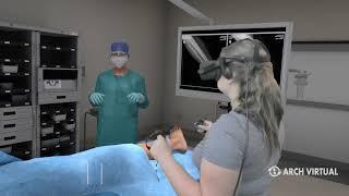 VR Healthcare and Medical Training Reel by Arch Virtual and Acadicus VR Sim Lab platform