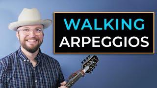 Improvisation Exercise for Bluegrass Mandolin - Walking Arpeggios