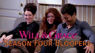 Will & Grace Season 4 Bloopers - 4K Upscale using Machine Learning