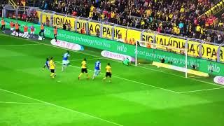 CALIGIURI AWESOME FREE KICK GOAL VS BVB