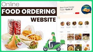 How to Make a food Delivery & Restaurent Booking Website in WordPress - Online Food Ordering Website