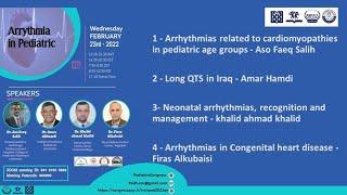 Arrhythmia in Pediatrics Session; in 33rd International Congress on Pediatrics (22-25 Feb, 2022)