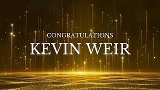 May Cook Winner 2022- Kevin Weir