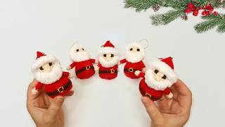 Awesome Crochet Santa Keychain Tutorial!