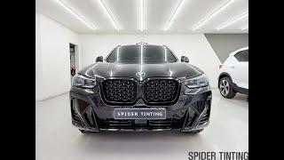 BMW X4 20i PRO / 스파이더틴팅 신차패키지 시공했어요~!