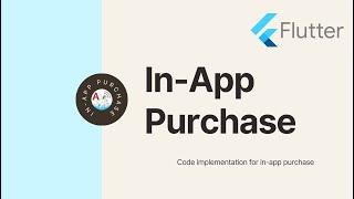 Implementing In-App Purchases in Flutter: A Beginner's Guide | amplifyabhi