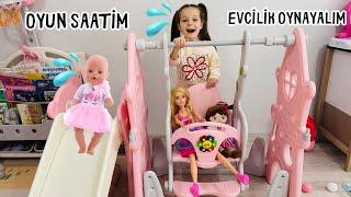 Kız Oyunları!ADA İLE EVCİLİK OYNUYORUZ VİDEOSU!Barbie Oyuncak Bebek Videosu @Barbie