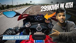 3RD GEAR 284 kmph  LEGENDARY HONDA CBR1000RRR vs Ducati V4  2024 - Part 2