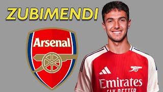 MARTIN ZUBIMENDI ● Welcome to Arsenal 2025  Best Passes, Tackles & Skills