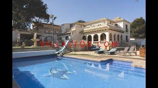 Ref: 25017 - Orihuela Costa 6-bedroom luxury villa with sauna, lift, pool, bar....complete luxury!