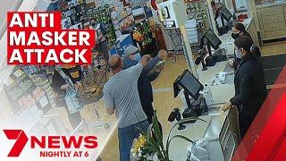 Innocent customer assaulted by anti-masker at Aldinga supermarket  | 7NEWS