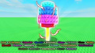 I Grew EVERY MUTATION On CANDY BLOSSOM In Roblox Grow A Garden...