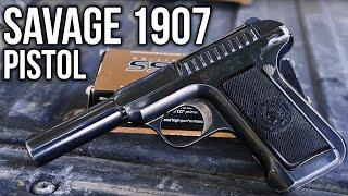 The Savage 1907 Semi-Automatic Pistol