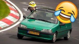 Funniest Moments at the Nürburgring Nordschleife!  Weird Cars, Crazy & Funny Moments Compilation