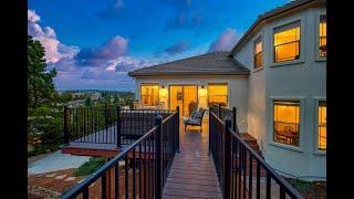 Spectacular hilltop custom home with panoramic valley views that will take your breath away!