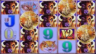 MASSIVE MAX BET JACKPOT (HANDPAY)  BUFFALO GOLD