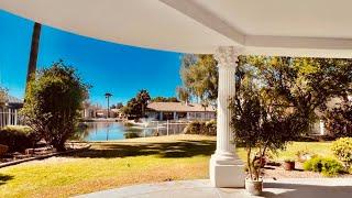 Waterfront $1.3 Million Chandler Arizona House Tour  (Gated Community)