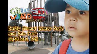 Gilboy World goes to Daldy Street Linear Park and Silo Park Playgrounds