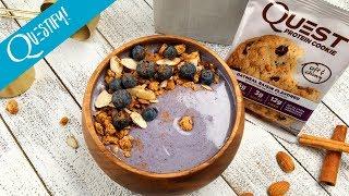 Protein Cookie Smoothie Bowl - Questify