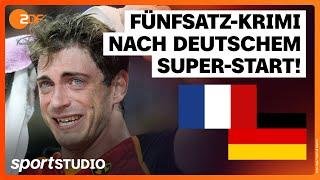 Frankreich – Deutschland Volleyball Highlights | Olympia Paris 2024 | sportstudio