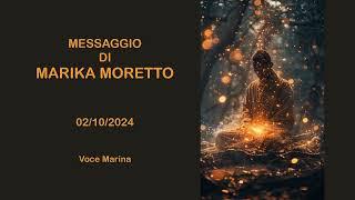 Messaggio di MARIKA MORETTO, 02/10/2024