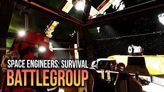 Space Engineers: Battlegroup Survival (Warship Construction) Bring On The Mods!