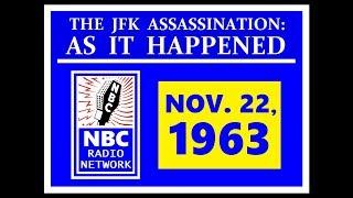 JFK'S ASSASSINATION (NBC RADIO NETWORK) (NOVEMBER 22, 1963)