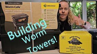 How to Build a worm farm Tumbleweed Worm Cafe