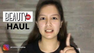 BEAUTYMNL HAUL VIDEO 2020 | J&A VLOGS