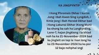 KHLAD NOH I KONG PHROMSIS DKHAR