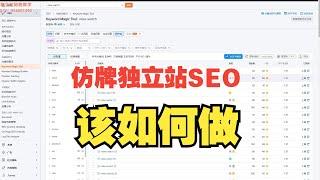 仿牌seo如何做（仿牌可以做哪些推广）