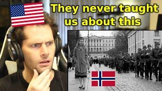 American Reacts to How Norwegians Resisted Nazi Occupation in WW2