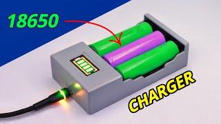 How to make 3.7V lithium ion 18650 battery charger at home DIY | JLCPCB