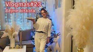 Si i bëj un biskotat e festave// Si na dolën// Kur do i blej dhuratat// Vlogmas#23// @vlogmeelin