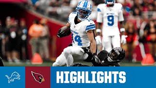 David Montgomery's 100-yard game leads Lions to road win | Lions vs. Cardinals NFL Week 3 highlights