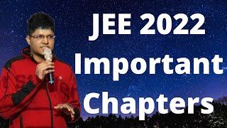 Most Important Chapters for JEE | Kalpit Veerwal