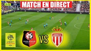  Rennes vs AS Monaco EN DIRECT | France Ligue 1 Round 7 | Match Complet Aujourd'hui eFOOTBALL