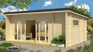 Gartenhaus aus Holz zum selber bauen unser Modell: Lasita Maja Java