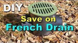 $15.00 Catch Basin Saves You So Much Money over French Drain