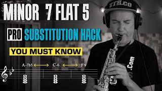 Minor 7b5 practice blog with pro substitution hack