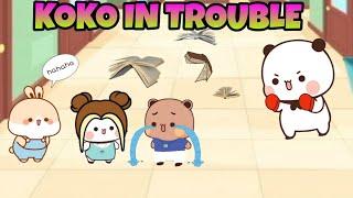 Koko in trouble | Bubu dudu peach Goma Panda Bear Cats || Kittensisland