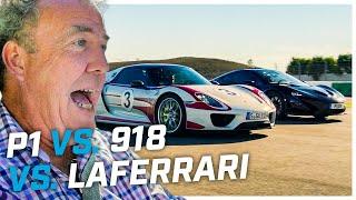 McLaren P1 VS. Porsche 918 VS. Ferrari LaFerrari | The Grand Tour | Prime Video Polska