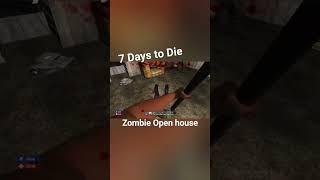 zombie Open House #7daystodie #console #shorts