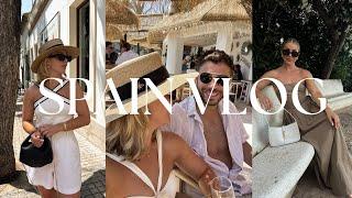 SPAIN VLOG | WHAT I WORE AND GOT UPTO | SUMMER OUTFITS